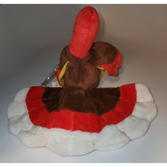 VINTAGE Beanie Baby – GOBBLES the Turkey (5.5 in) 1996 - Thanksgiving Turkey! - Picture 3 of 8